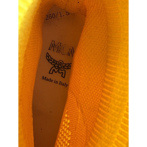 MCM - Sock Boots Size 39 Yellow Unisex - Picture 9 of 11